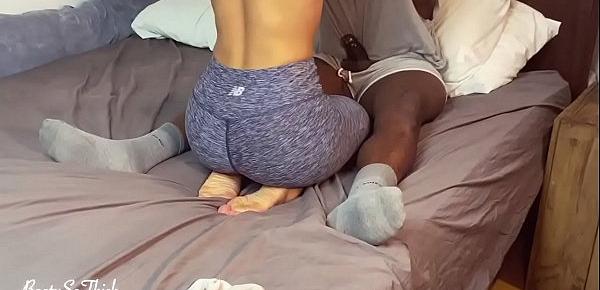  Big black dick boyfriend Passionately Undressing and fucking me until intense orgasm creampie Amateur BootySoThick